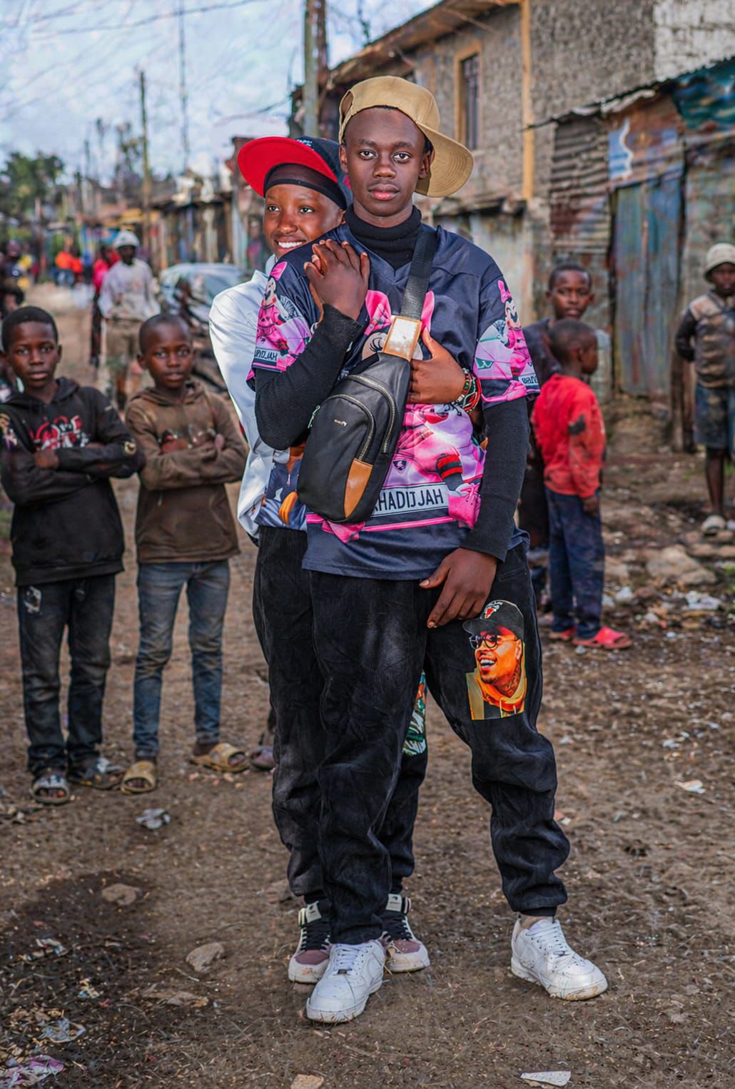 Benard Mwangi and Monicah 